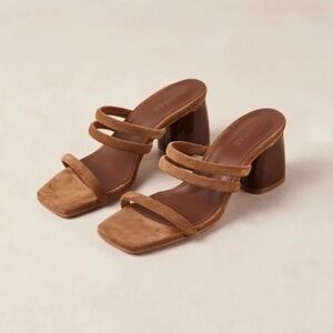 Alohas Brown Strappy Heels